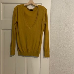 Forever 21 Super Deep V-Neck Sweater